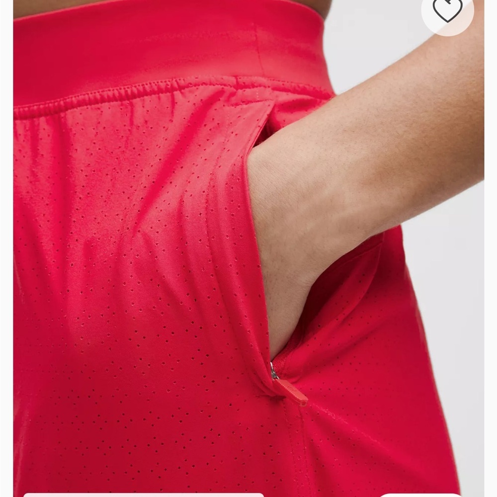 NWT Lululemon Athletica Adapted State perforated HR jogger in red glow NWT 14 - Picture 2 of 8
